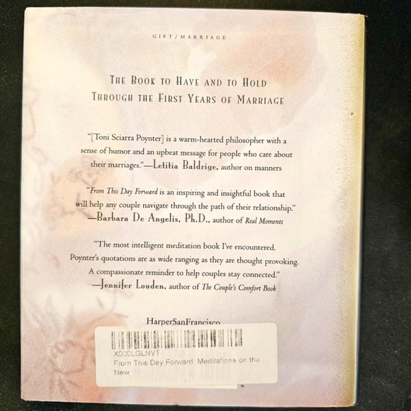 From This Day Forward: Meditations On The First Year Of Marriage, hardcover - Picture 2 of 3